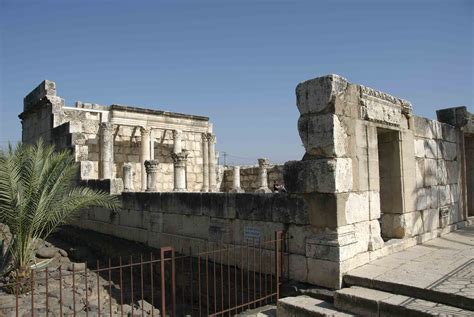 Capernaum- Synagogue Ruins | Holy land israel, Israel history, Israel ...