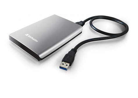 VERBATIM 53071 Store 'n' Go USB 3.0 Portable Hard Drive 1TB Silver