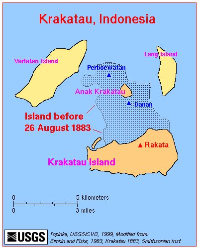 Perkembangan Gunung Krakatau Dari Masa ke masa Mulai Dari Dahsyatnya ...