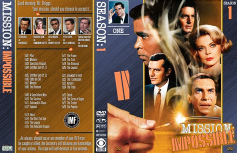 Mission: Impossible Season 1 - TV DVD Custom Covers - MI1 :: DVD Covers