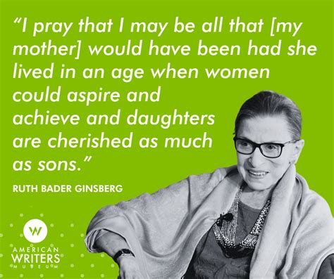 Ruth Bader Ginsburg Quotes - The American Writers Museum