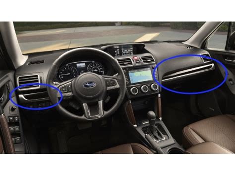 Subaru Interior Trim Kit - Dashboard - Gloss Black/Silver ...