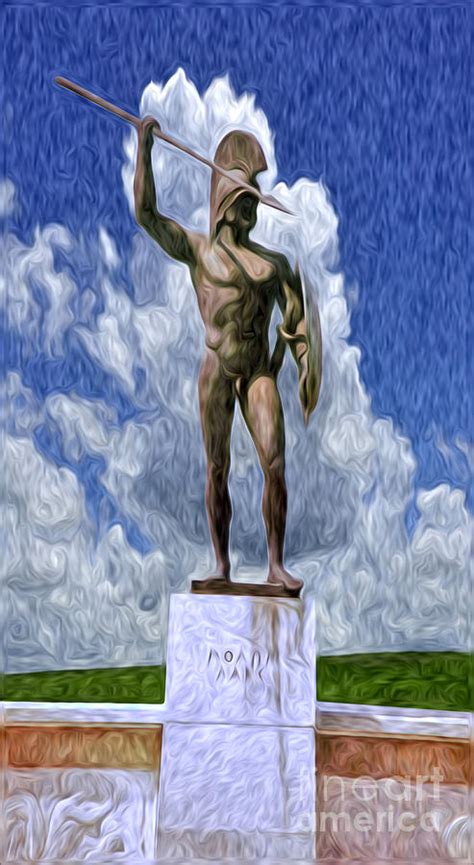 Leonidas at Thermopylae ver 1 Photograph by Larry Mulvehill - Fine Art America