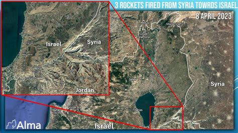 Escalation in the North: Summary of the Rocket Launch Events From Syria ...