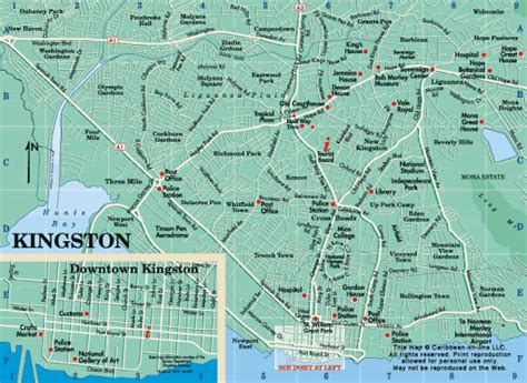 Map Of Kingston Area - Bobbie Stefanie