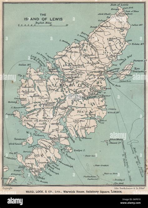 Map Isle Of Lewis Scotland - Map Of Staten