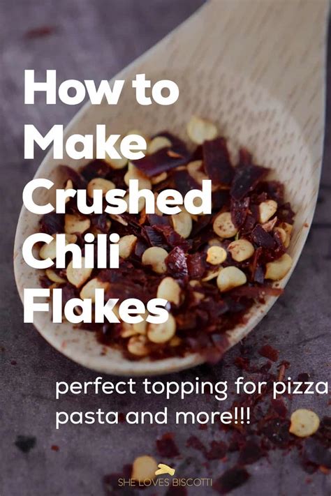 How to Make Chili Flakes - She Loves Biscotti