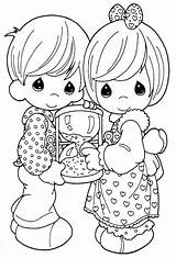 Precious Moments Love Couple Coloring Pages sketch template