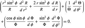 Laplace's Equation--Spherical Coordinates -- from Wolfram MathWorld