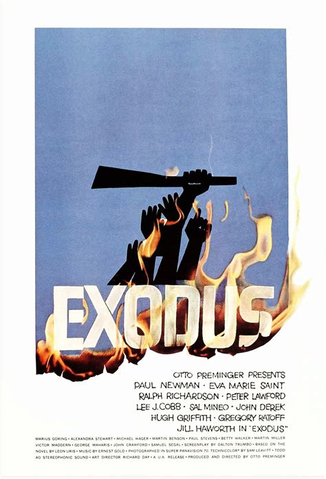 Exodus (1960) - Posters — The Movie Database (TMDb)