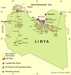 Petrofacts: Libyan Oil Fields Map