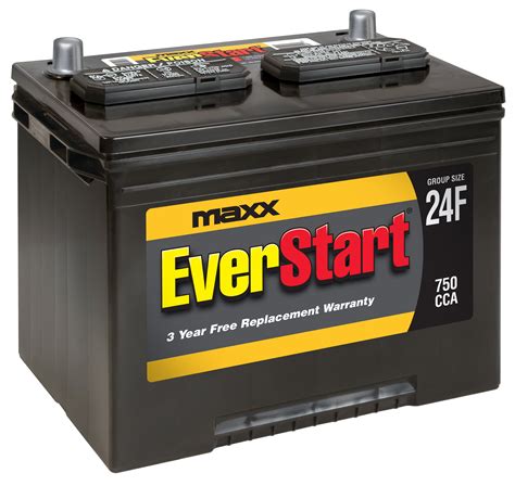 EverStart Maxx Lead Acid Automotive Battery, Group Size 24F - Walmart.com