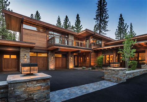 Mountain modern home in Martis Camp with indoor-outdoor living ...