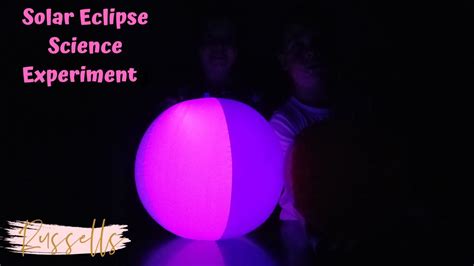 Homeschool Science Experiment || Solar Eclipse || Homeschool Mom - YouTube