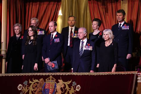 King Charles unveils statues of Queen Elizabeth II and Prince Philip at Festival of Remembrance ...