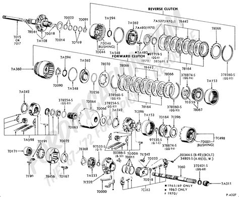 Ford C4 Transmission Diagram