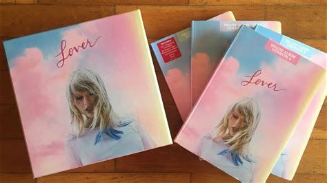 Taylor Swift-Lover (All Versions) CD Unboxing - YouTube