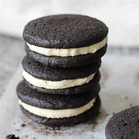 Homemade Oreo Cookies - Vintage Kitchen Notes