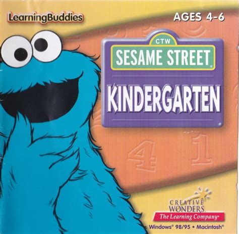 Sesame Street: Kindergarten cover or packaging material - MobyGames