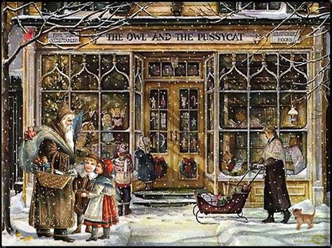 Outdoor christmas, Victorian christmas, Christmas scenes