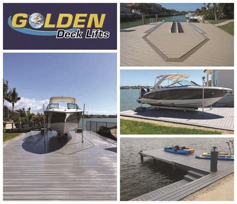 Golden Boat Lifts on LinkedIn: We have been doing deck lifts for over ...