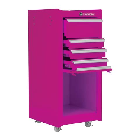 The Original Pink Box 36.5-in W x 36.5-in H 1-Cabinet Steel Pink Garage Storage System PB1804R ...