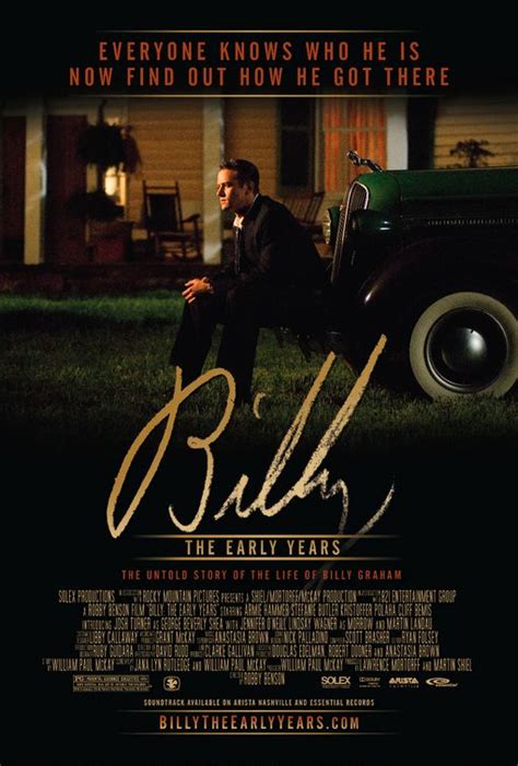 BILLY: THE EARLY YEARS - Movieguide | Movie Reviews for Families