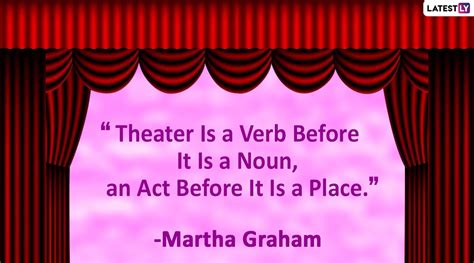 World Theatre Day Quotes