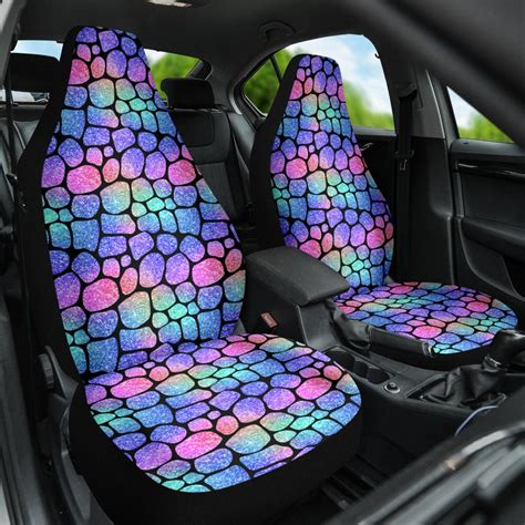 Front car seat covers Colorful, Rainbow colors, covers for seats in car sold by DaviWhite | SKU ...