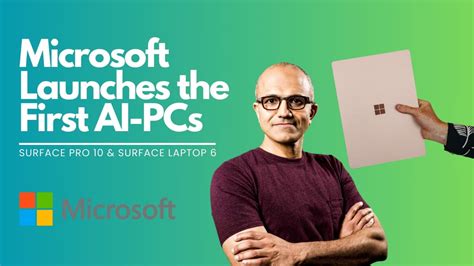 Microsoft First AI-PCs | Surface Pro 10 & Surface Laptop 6