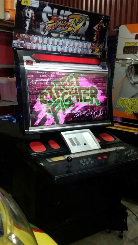 Street Fighter 4 Arcade Game hire Brisbane