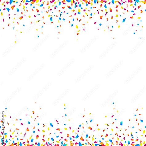 Celebration background with colorful confetti – seamless confetti ...