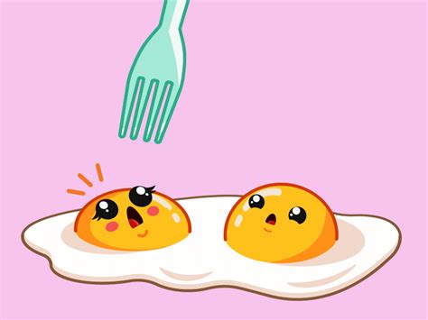 Scrambled eggs nightmare by Alexander Dolnikov on Dribbble