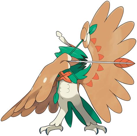 Decidueye official artwork gallery | Pokémon Database