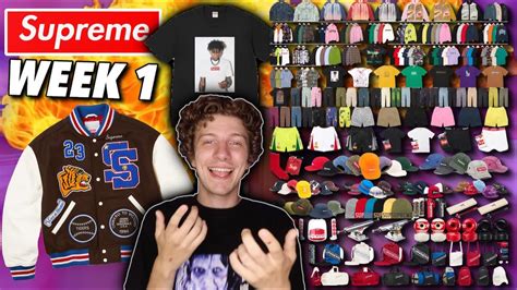 The BIGGEST Supreme Drop I've Seen...What Will Resell? (Week 1) - YouTube