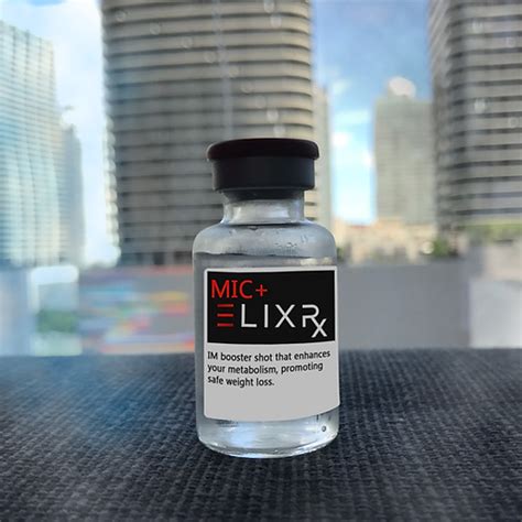 Lipo Lean MIC All-Natural Fat Burner + B12 Intramuscular Shot | ELIXR IV Therapy