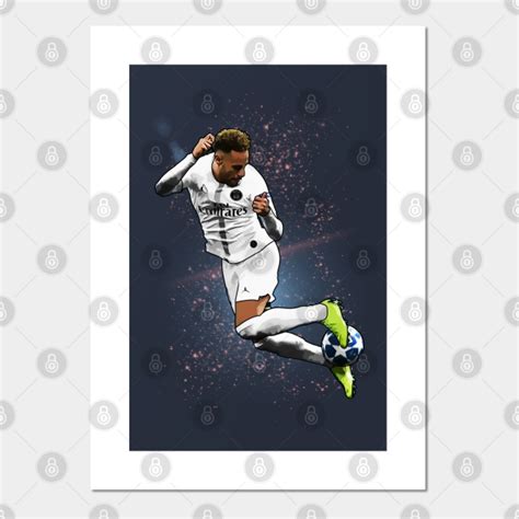 Neymar Rainbow Flick - Neymar - Posters and Art Prints | TeePublic