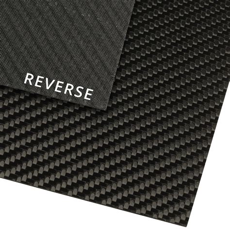 Carbon Fibre Sheet; 1mm, 2mm, 3mm, 4mm - Easy Composites