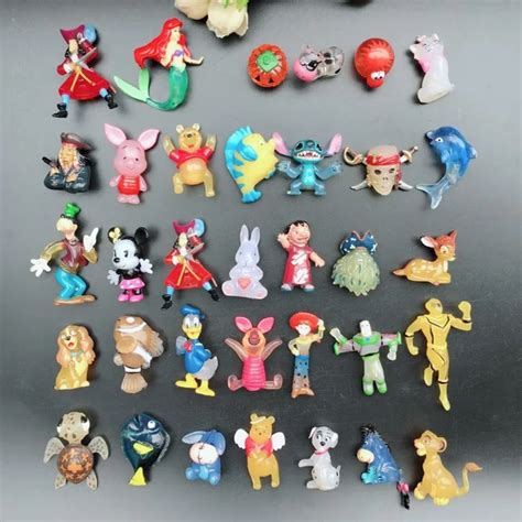 50Pcs/lot Kids Mini Model Dolls Cartoon Anime Action Figures Toys ...