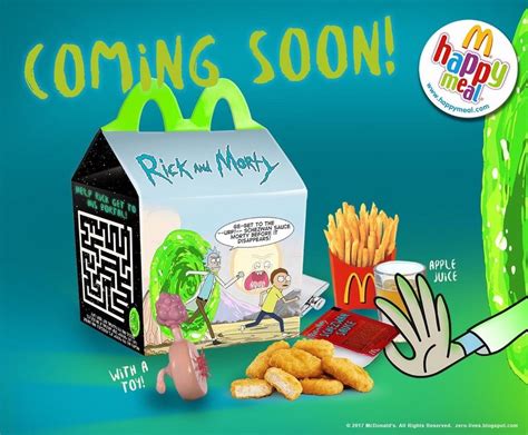 Coming Soon to McDonalds' Happy Meals 2034! : rickandmorty | Rick and ...