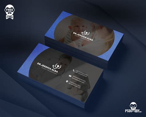 [Download] Visiting Card Template Free PSD | PsdDaddy.com