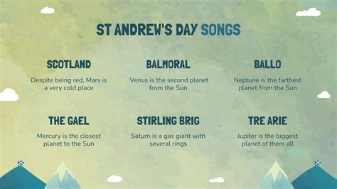 Activities for St Andrew's Day | Google Slides & PowerPoint