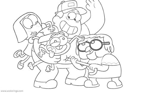 Big City Greens Coloring Pages