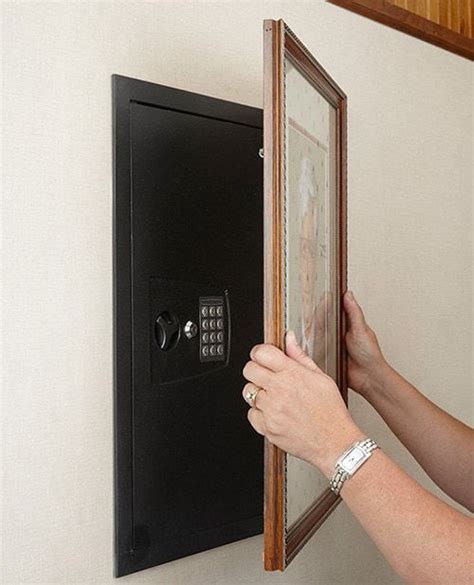 Safety and convenience with hidden safes - Safes reviews | Wall safe, Hidden safe, Hidden rooms