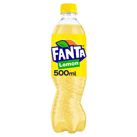 Fanta Lemon 500ml | Orange and Fruit Flavoured | Iceland Foods