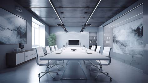 Office Conference Room Decor Digital Render Of A In An Setting Backgrounds | JPG Free Download ...