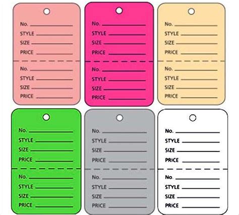 19+ Inventory Tag Template - Free Printable Vector EPS Format Download