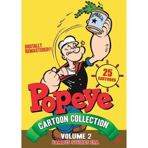 Popeye Cartoons, Vol. 2 (dvd_video) | Animated cartoons, Popeye