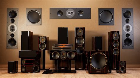 Premium Home Theater Audio Speaker Set in Props - UE Marketplace