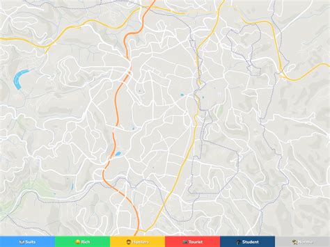 Jerusalem Neighborhood Map